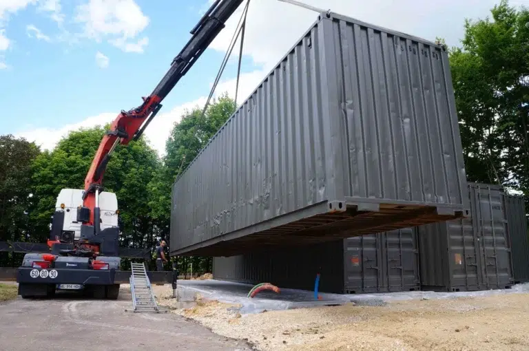 livraison container